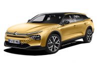 Illustration de la nouvelle Citroën C5 (2021) présentée mi-avril