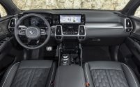 Intérieur du Kia Sorento.