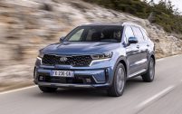 Le Kia Sorento.