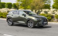 Vue 3/4 avant du nouveau Lexus NX