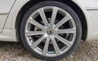 Les jantes de la Passat R36.