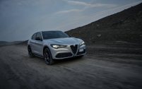 L'Alfa Romeo Stelvio restylé en début d'année.