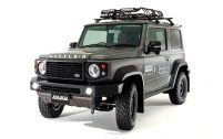 Chez DAMD, le kit baptisé "little d" permet au Suzuki Jimny d'endosser le rôle d'un Land Rover Defender.
