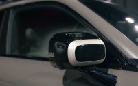 La personnalisation de la smart #5 apparait notamment au niveau des rétroviseurs.