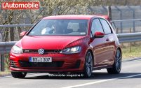 Il n'est pas encore certain que ce prototype de Golf plus radicale soit signé Volkswagen. Mais une chose est sûre: la marque prépare une version extrême de sa compacte, qui devrait être baptisée R400.