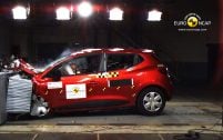En obtenant cinq étoiles, la Clio 4 a franchi l'épreuve du crash-test Euro NCAP sans sourciller. 