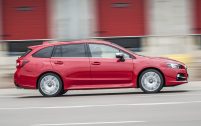 Malgré quelques trépidations, le Levorg peut mettre en avant son bon confort de suspension.