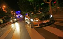 En 1976, l'aïeule de cette 63 AMG, une Mercedes 450 SEL 6.9 de 286 ch, est devenue l'héroïne du court métrage "C'était un rendez-vous".