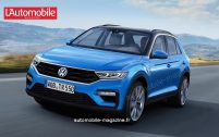 Ce SUV compact "T-Roc" s'inspirera du concept du même nom, mais avec une carrosserie de SUV cinq-portes nettement plus conventionnelle.