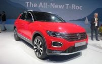 Avant le Salon de Francfort 2017, le T-Roc s'est présenté en avant-première devant un parterre de journalistes.