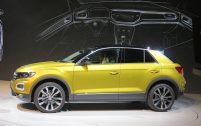 Cette Volkswagen adopte des couleurs plus vives que d'ordinaire.