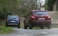 A mi-chemin entre break et 4x4, le Duster et le Qashqai offrent une polyvalence rare.
