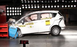 crash-test Ford B-Max Euro NCAP final