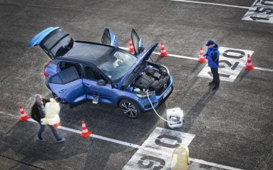 Après un premier contact, le XC40 a pu subir notre habituelle série de mesures sous protocole ISO 9001.