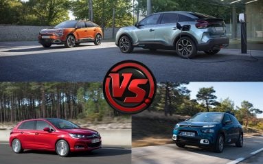 La nouvelle Citroën C4 face à l'ancienne génération et au C4 Cactus