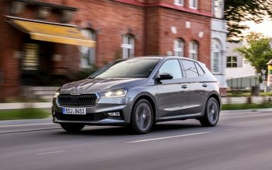 Le MPI 80 ch de la Skoda Fabia est à l'aise en ville. 