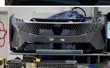 La calandre du nouveau Peugeot 3008