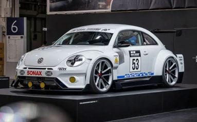 La Volkswagen Coccinelle concoctée par JP Performance dispose d'un moteur 2.5 TFSI de 400 ch.