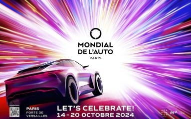 Affiche Mondial de l'Automobile Paris 2024