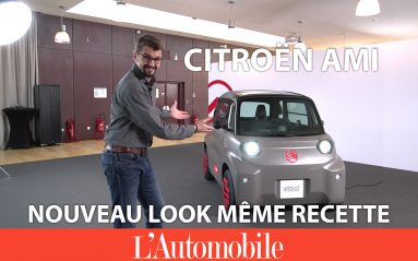 Citroën octroie un petit repoudrage à sa voiturette AMI.