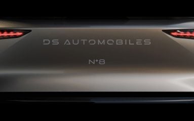 Le nouveau vaisseau amiral de la gamme DS Automobiles indique son nom sur le coffre : ce sera N°8.