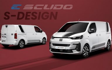 Cette version S-Design du Fiat Scudo joue la carte du look sportif.