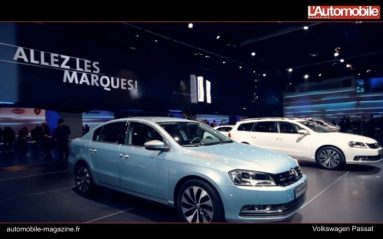 A peine dévoilée, la nouvelle Volkswagen Passat a déjà commencé à parader sous les projecteurs du Mondial. Notre équipe était présente sur place, caméra au poing, pour vous la faire découvrir sous tous les angles.