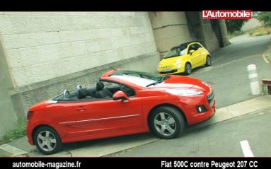 Depuis son lancement, la Fiat 500 s'est avérée être un véritable bourreau des cœurs. Et quand le pot de yaourt enlève son opercule, il devient encore plus désirable. A découvert, il devra se frotter au cabriolet Peugeot 207