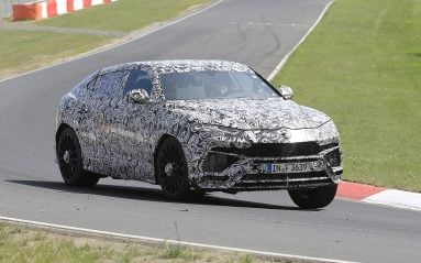 Premier véritable SUV de Lamborghini, l'Urus prépare son arrivée en 2018 sous le regard de nos espions.
