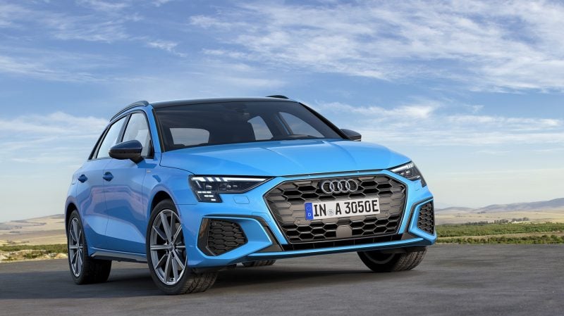 L'Audi A3 Sportback passera par la case restylage cette année.