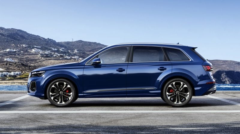 Le grand SUV de la marque aux anneaux à une longueur de 5,07 m.