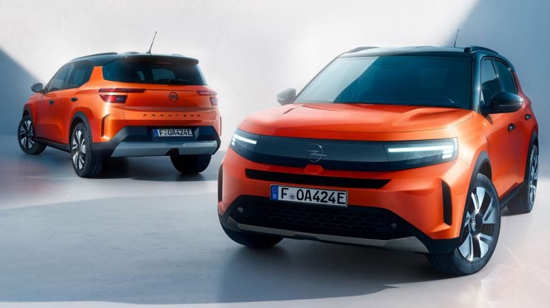 L'Opel Frontera a la même carrosserie que le Citroën C3 Aircross 2.