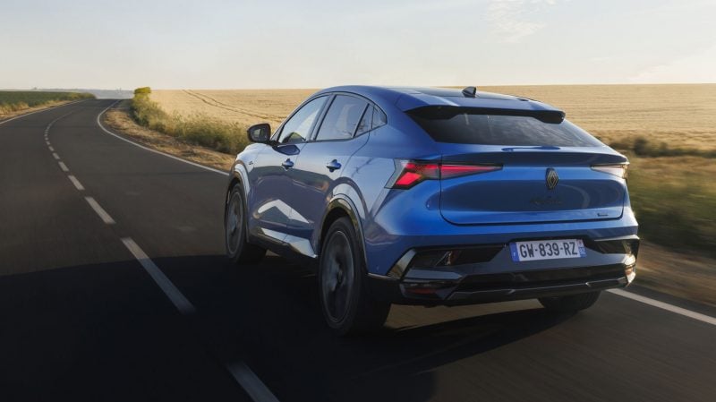 Le Renault Rafale n'existe pour l'instant qu'avec une motorisation hybride de 200 ch.