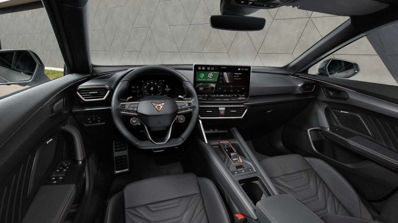 Cupra Formentor restylé : à bord, moins de changements à part quelques réajustements