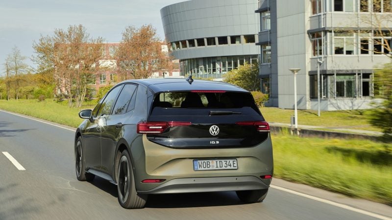La Volkswagen ID.3 a été lancée en 2020 et restylée en 2023.