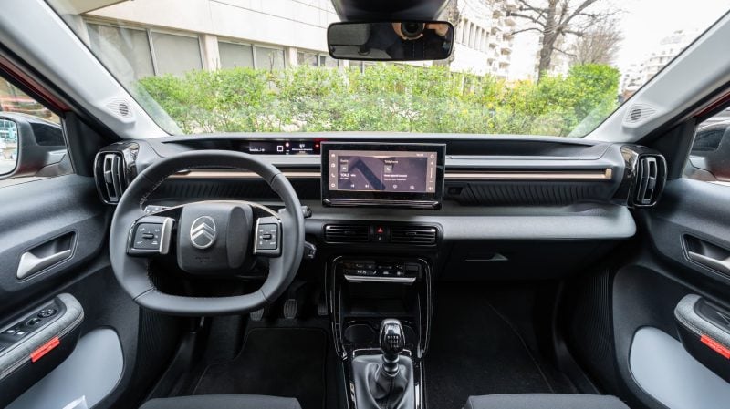 Planche de bord du Citroën C3 Aircross.
