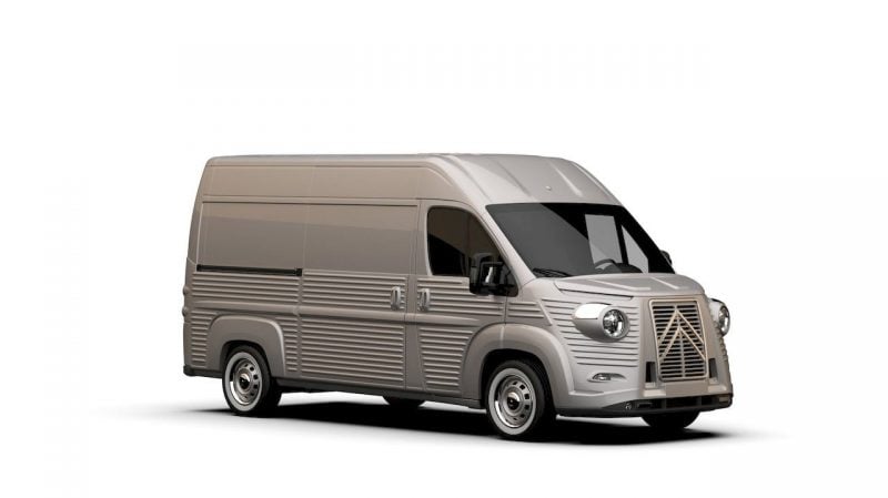 Le kit Caselani pour le Citroën, Jumper est bien plus expressif que le sérigraphie de la série limitée Type H.