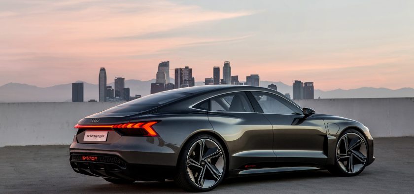 Pour l'Audi e-tron GT, la plage de production est un peu plus courte.