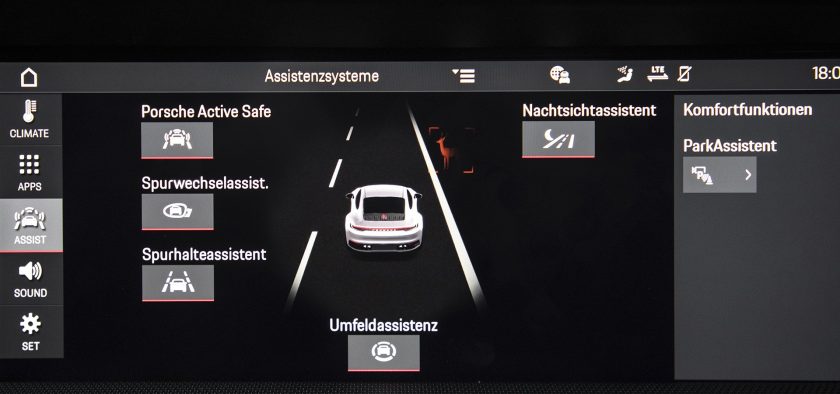 Sportive et GT moderne à la fois : assistance de maintien dans la voie, surveillance d'angle mort, régulateur de vitesse adaptatif... en option !