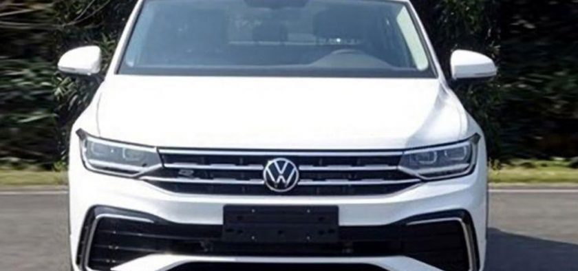 Avant du futur SUV-coupé Volkswagen Tiguan X