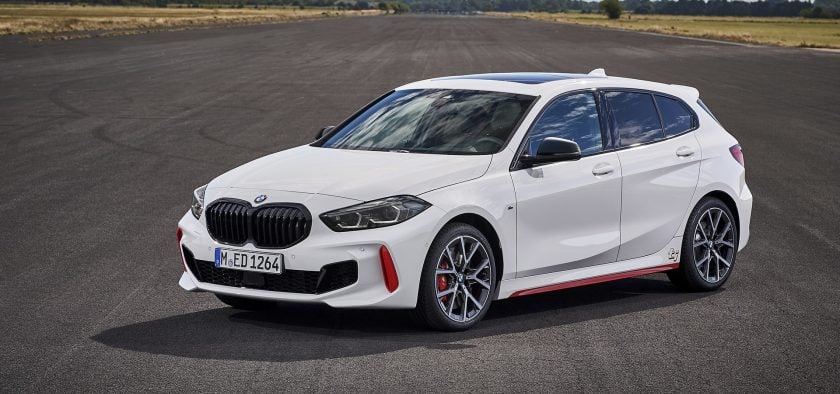 La BMW 128 ti.