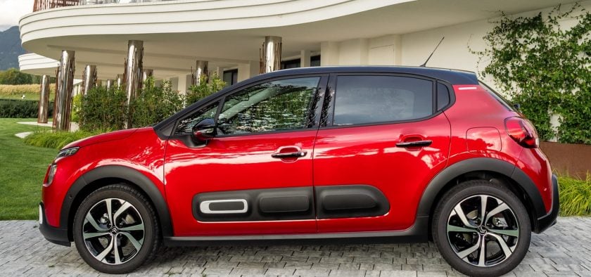 La Citroën C3 de troisième génération mesure 4 mètres.