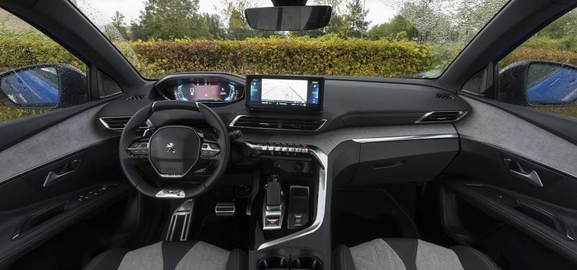 Intérieur du Peugeot 3008.