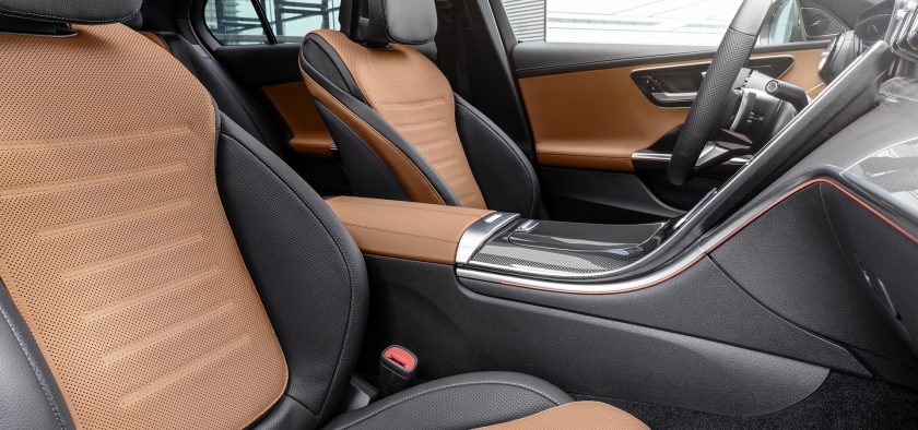 Intérieur de la Mercedes Classe C 2021