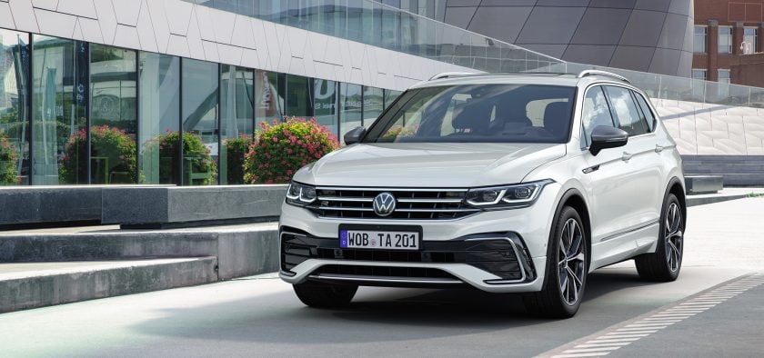 Nouveau Volkswagen Tiguan Allspace restylé (2021) à partir de 39 995 €