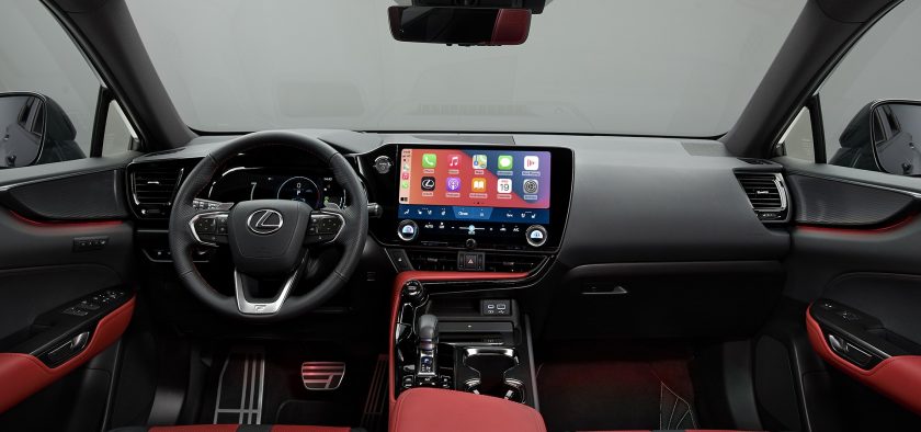 Planche de bord du nouveau Lexus NX