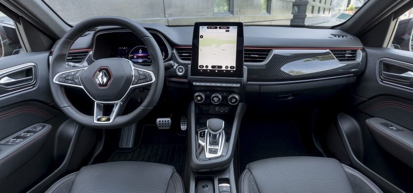 Intérieur du Renault Arkana.