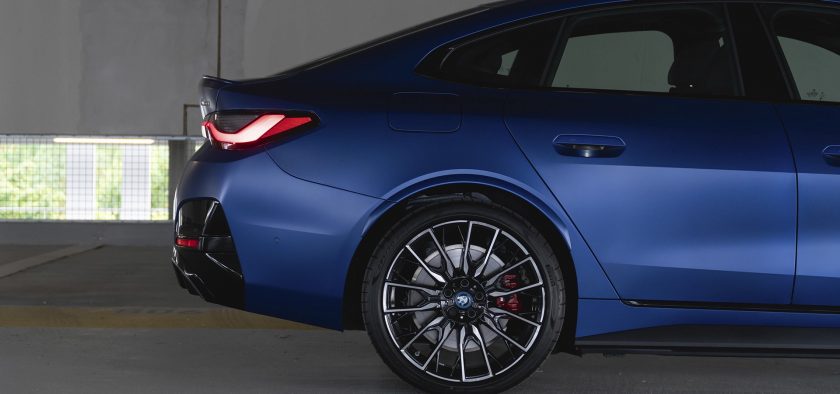 La berline électrique BMW i4