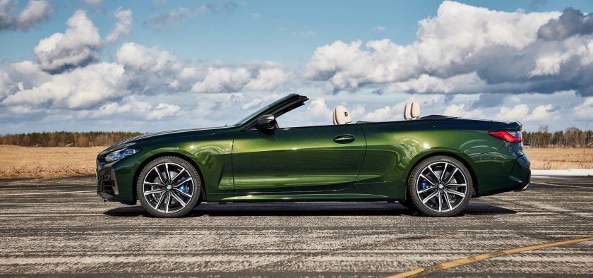 La nouvelle BMW Série 4 Cabriolet, ici la version M440i XDrive