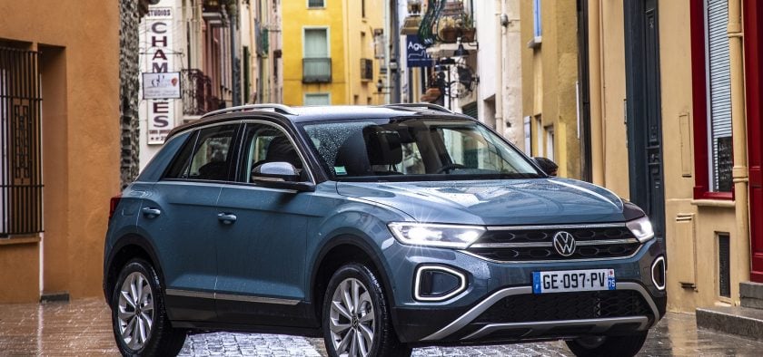 Le Volkswagen T-Roc restylé a droit à un bouclier repensé.